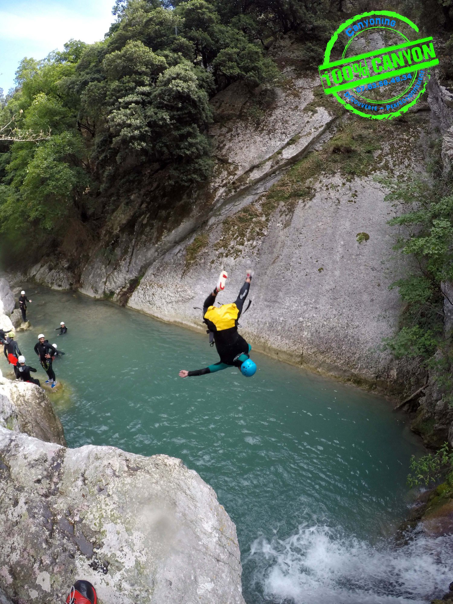 Canyoning dans le 06